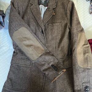H&M logg Herringbone blazer Jacket